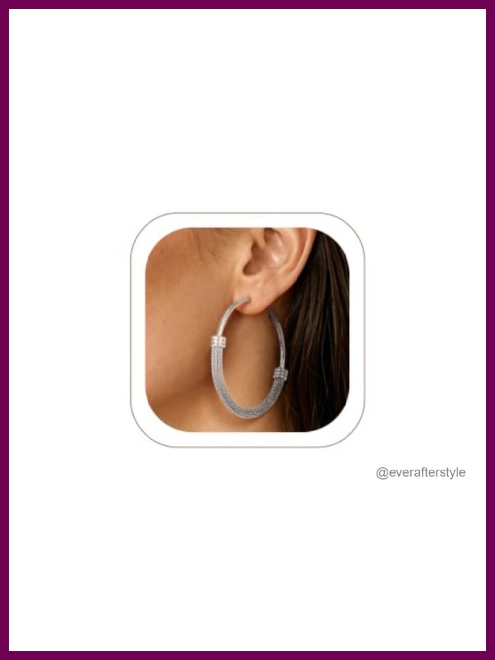 14K Gold Plated Hoop Earrings Stainless Steel Chunky